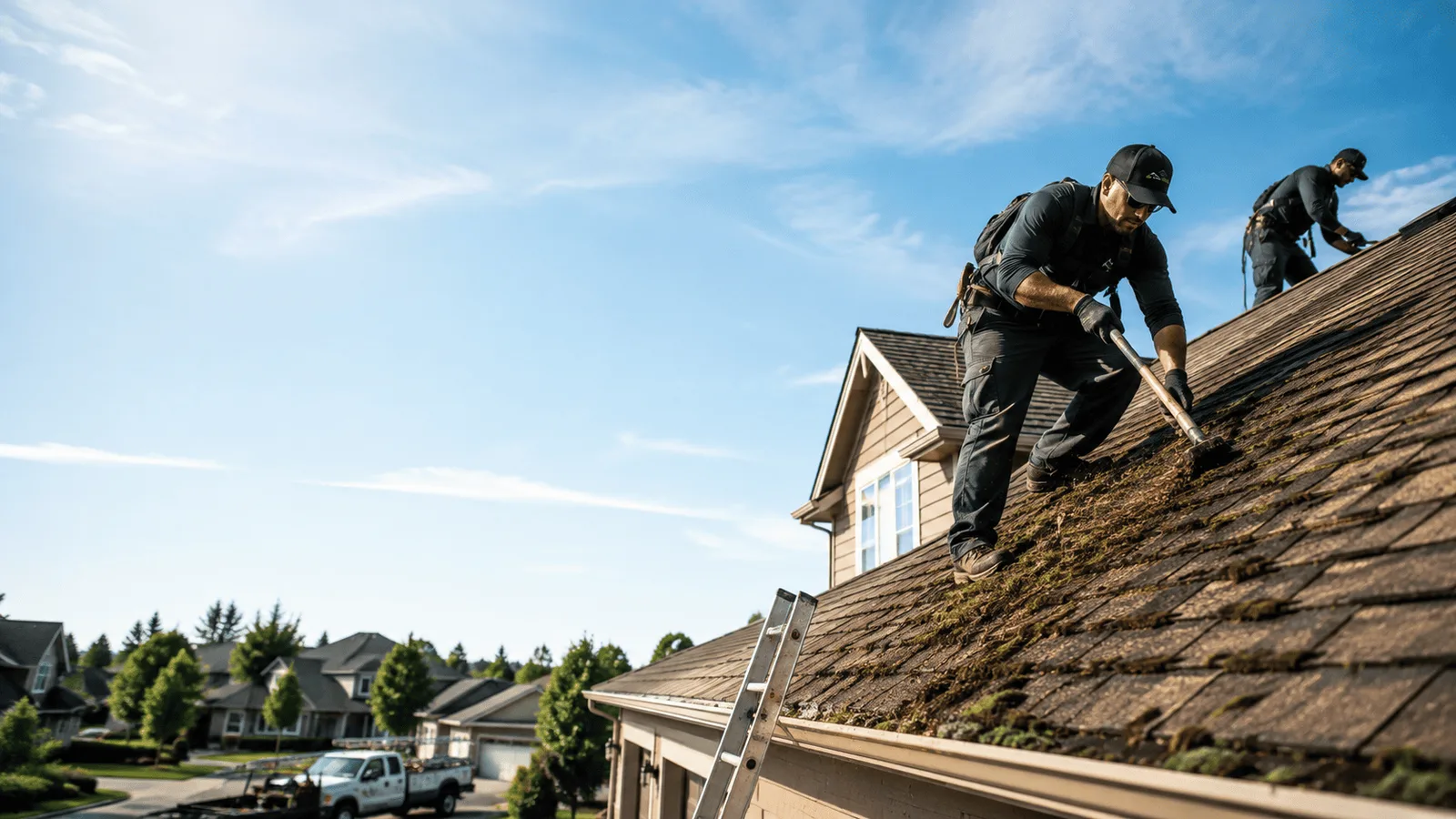 Roof Moss Removal in Francitas, TX near me